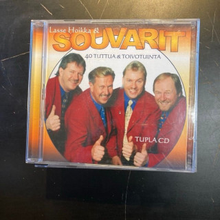 Lasse Hoikka & Souvarit - 40 tuttua & toivotuinta 2CD (VG+-M-/M-) -iskelmä-